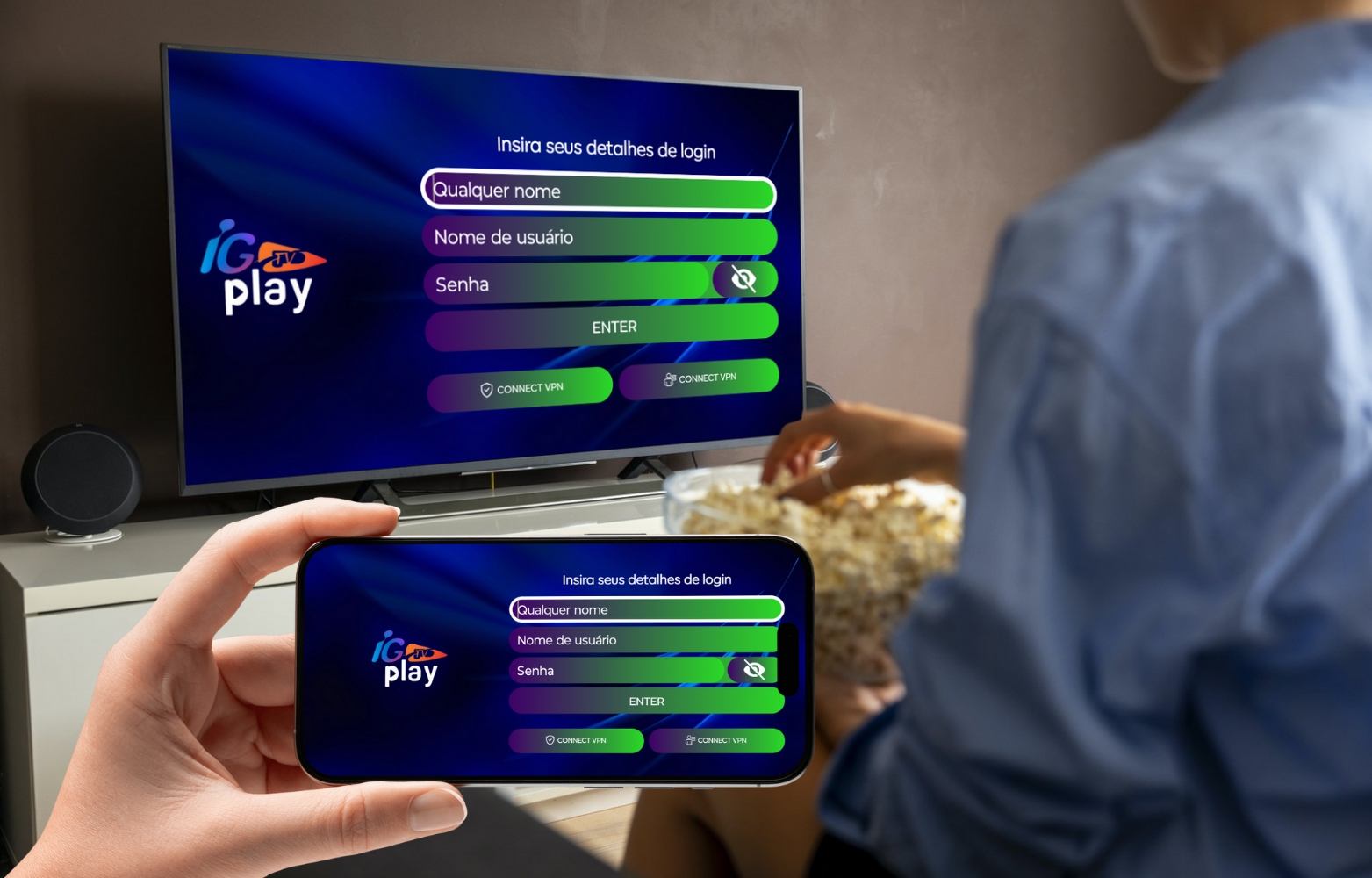 SMARTER VERDE USUARIO E SENHA